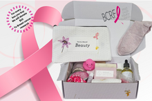 Load image into Gallery viewer, Breast cancer Awareness Gift Box - for a warrior / survivor / support care pamper package -  Natural Lavender Bath &amp; Body Relaxing Package
