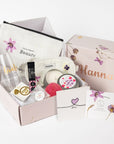 Bridal shower gift, Bridesmaids gift box, Natural spa gift set