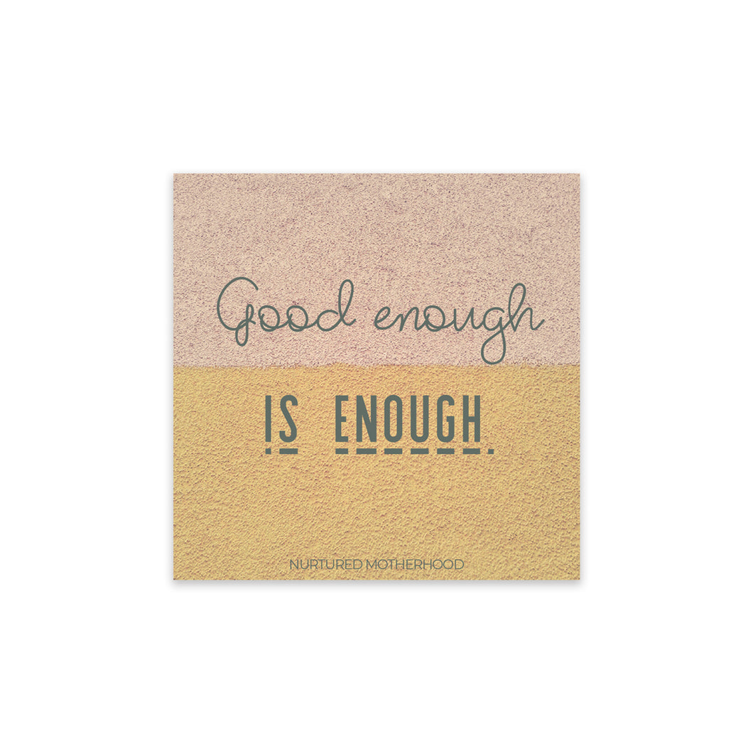 Momtra Card - Good enough is enough...