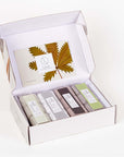 Earthy Shower Steamer Gift Box for Men and Women, Set of 12 Shower Steamers Package