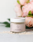 Natural facial clay mask - gentle exfoliating for glowing skin mask - lizush