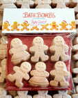 Gingerbread Mini Bath Bomb 6 Pack