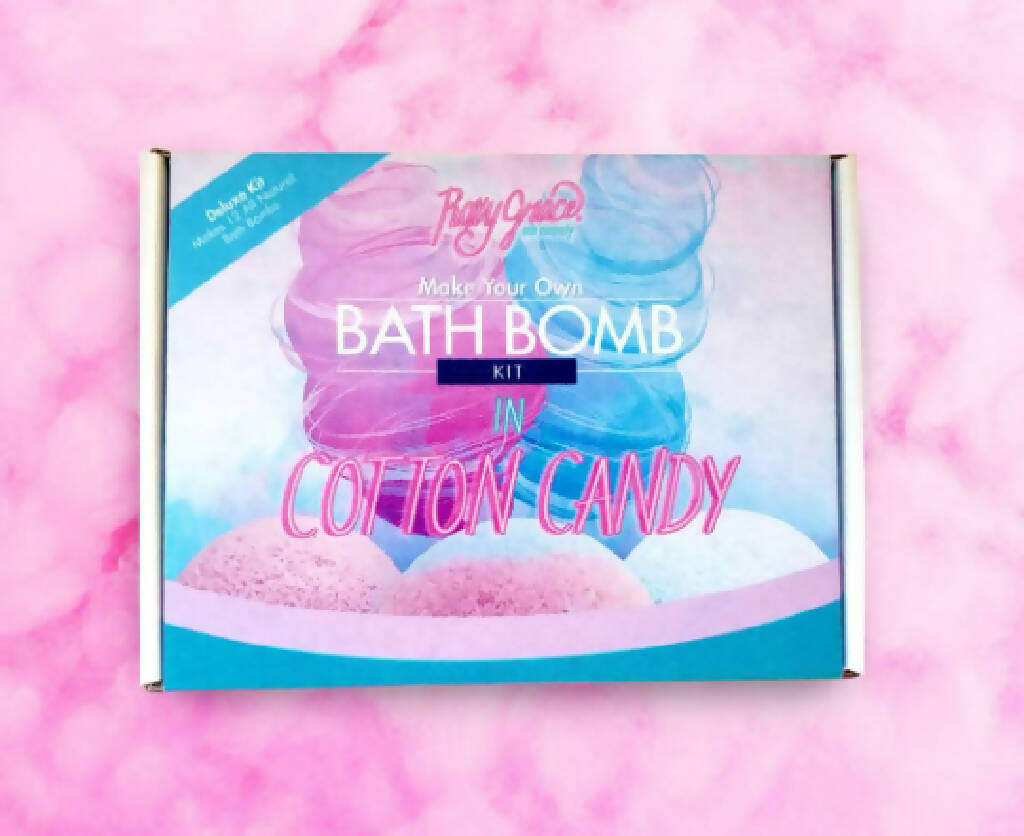 Cotton Candy Bath Bomb Kit