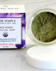 Certified Organic Vegan Spirulina Hemp Face Mask