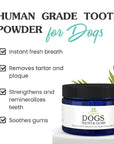 TEETH & GUMS Natural Toothpaste Powder for Dogs