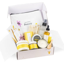 Load image into Gallery viewer, Care Package, Citrus Natural Bath &amp; Body Gift Box
