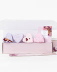 Perfect for Other's Day - 4 heart shaped Shower Steamers Gift Set+ 1 more free Heart!!!
