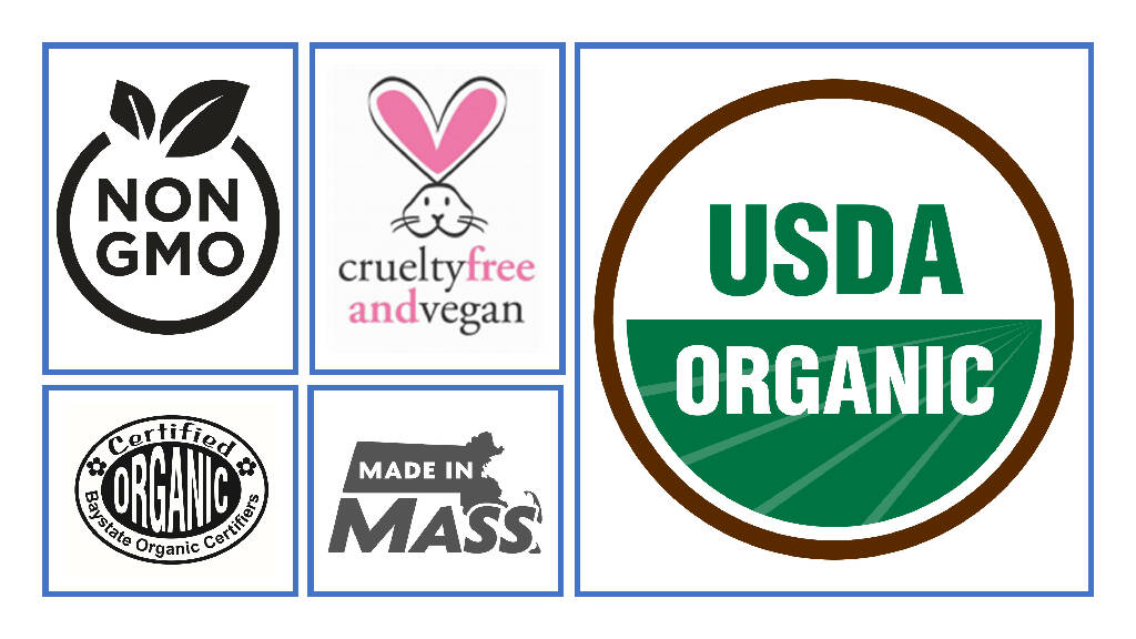 Certified Organic Vegan Chamomile Palmarosa Face Wash