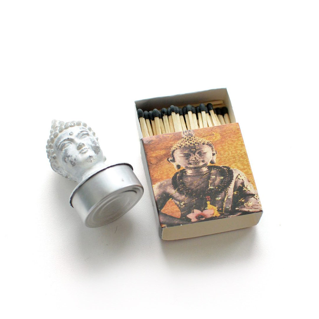 Buddha Candle &amp; Matchbox