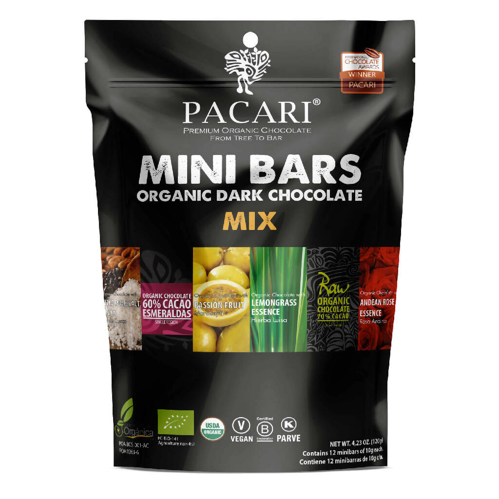 Pack of 12 Chocolate Minibars Mixed