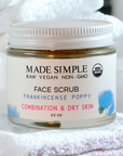 Made Simple Skin Care certified organic raw vegan nonGMO crueltyfree face scrub box2