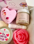 Mother's day special - Lavender Natural Skincare Gift Box filled with NATURAL spa bath and body products