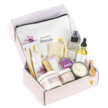 Load image into Gallery viewer, Care Package, Lavender Natural Bath &amp; Body Gift Box
