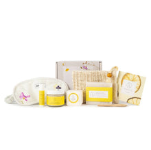 Load image into Gallery viewer, Citrus bath and body set, Natural skincare appreciation gift box

